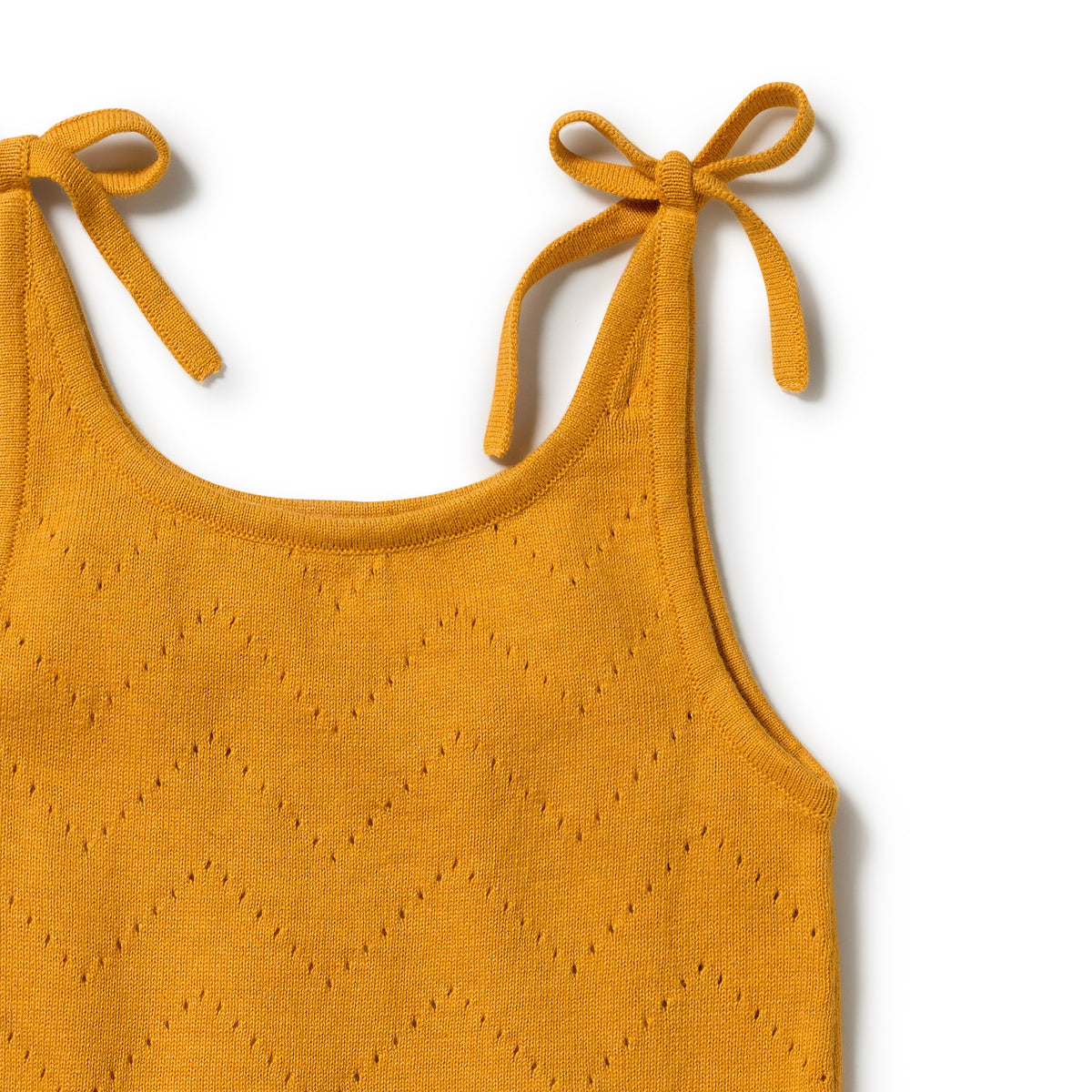 Wilson & Frenchy Organic Knitted Chevron Set Marmalade