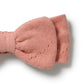 Wilson & Frenchy Organic Knitted Pointelle Headband Petal Pink