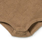 Wilson & Frenchy Organic Knitted Pointelle Bodysuit Ginger Snap