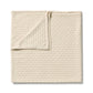 Wilson & Frenchy Organic Knitted Chevron Blanket Milk Cloud