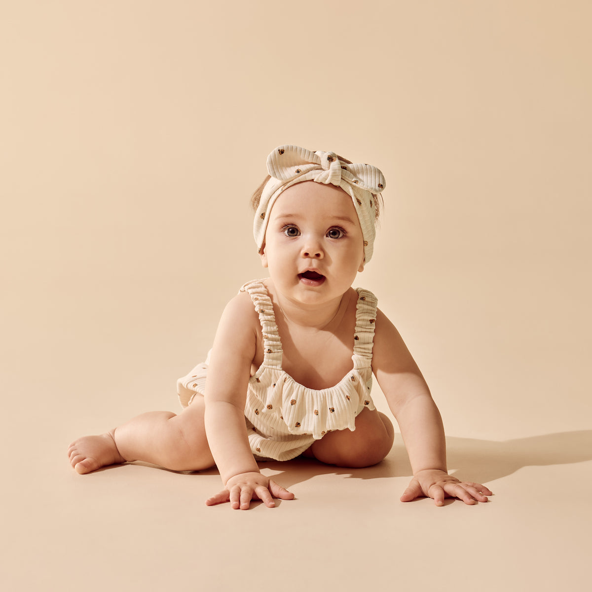 Wilson & Frenchy Organic Headband Little Lady Bugs