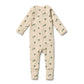 Wilson & Frenchy Organic Zipsuit with Feet Tiny Palm