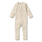 Wilson & Frenchy Organic Zipsuit with Feet My Lucky Charm