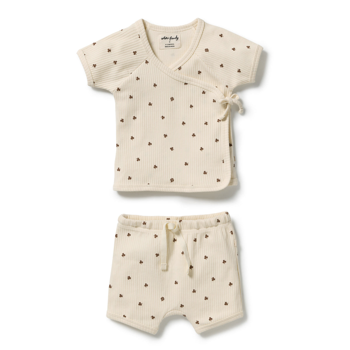 Wilson & Frenchy Organic Kimono Set My Lucky Charm
