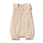 Wilson & Frenchy Organic Ruffle Zipsuit Little Lady Bugs