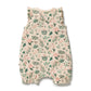 Wilson & Frenchy Organic Ruffle Zipsuit Sweet Bloom