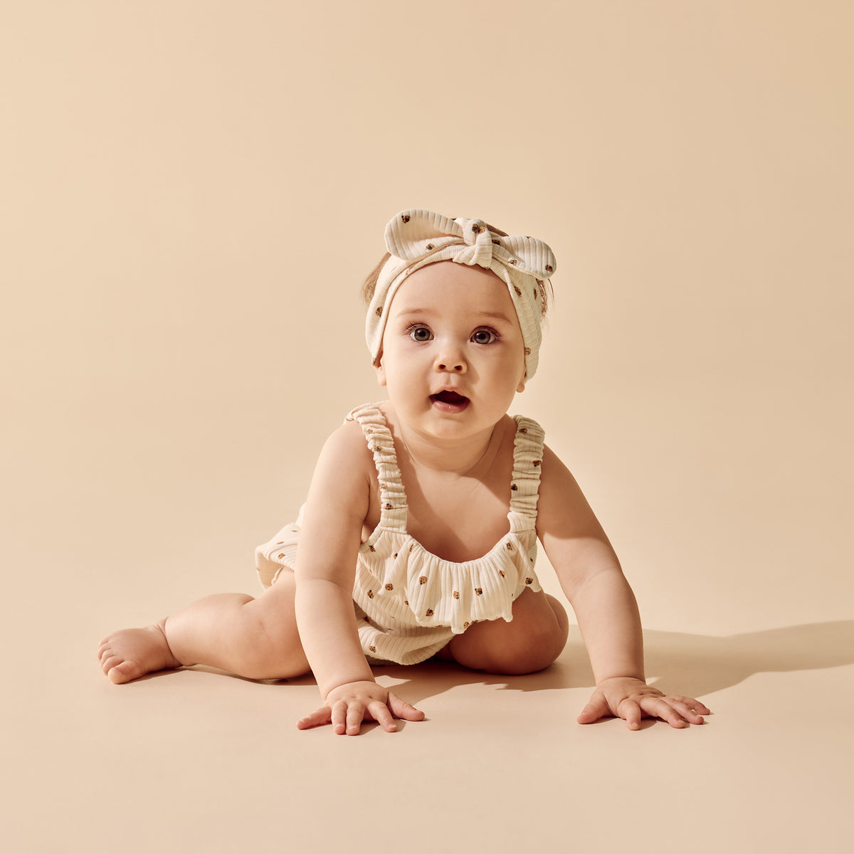 Wilson & Frenchy Organic Playsuit Little Lady Bugs