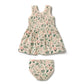 Wilson & Frenchy Organic Dress Set Sweet Bloom