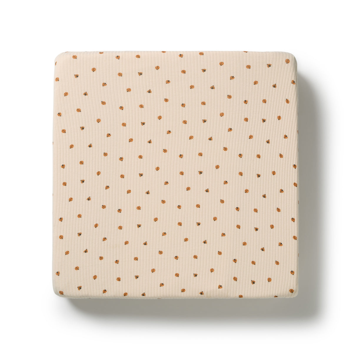 Wilson & Frenchy Organic Cot Sheet Little Lady Bugs
