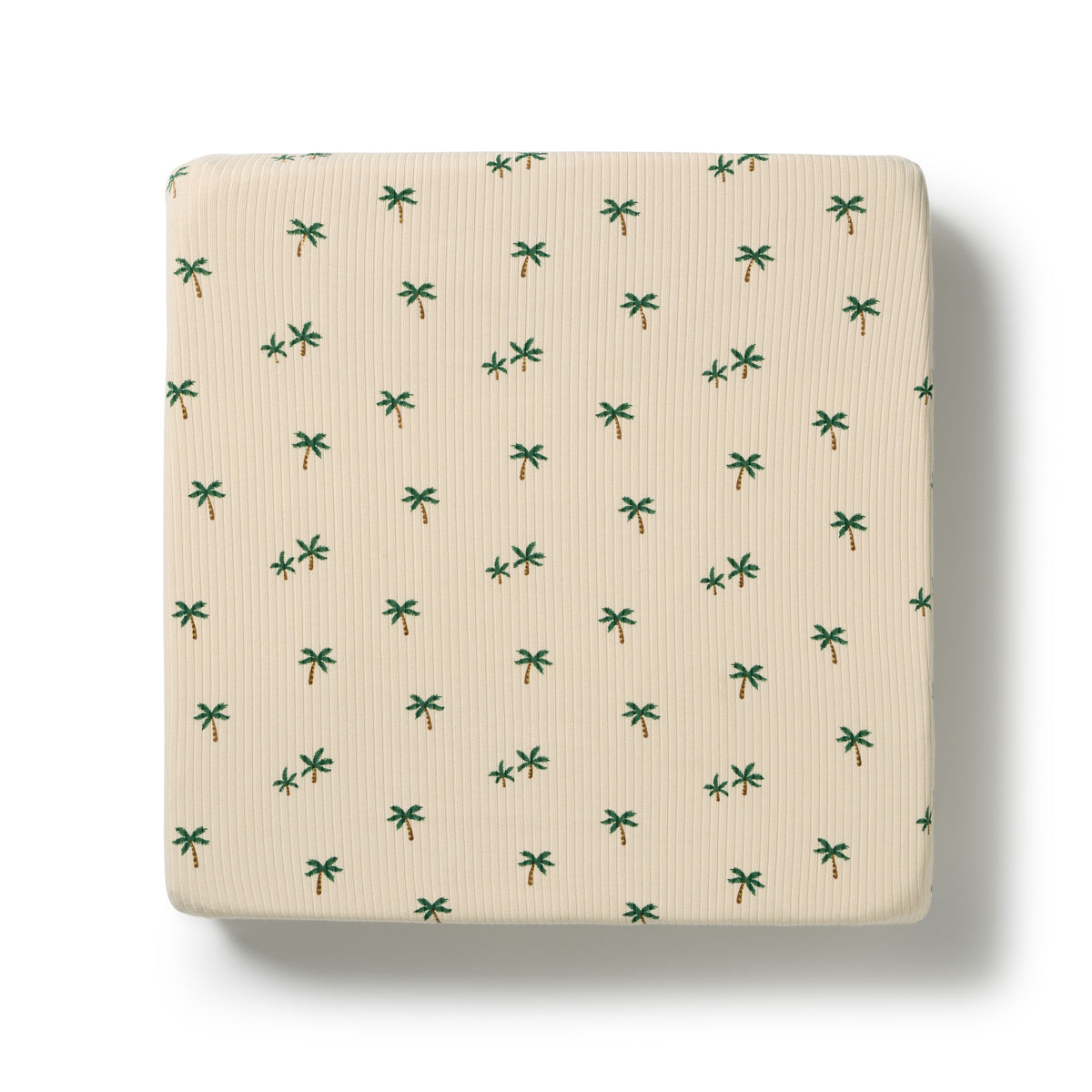 Wilson & Frenchy Organic Cot Sheet Tiny Palm