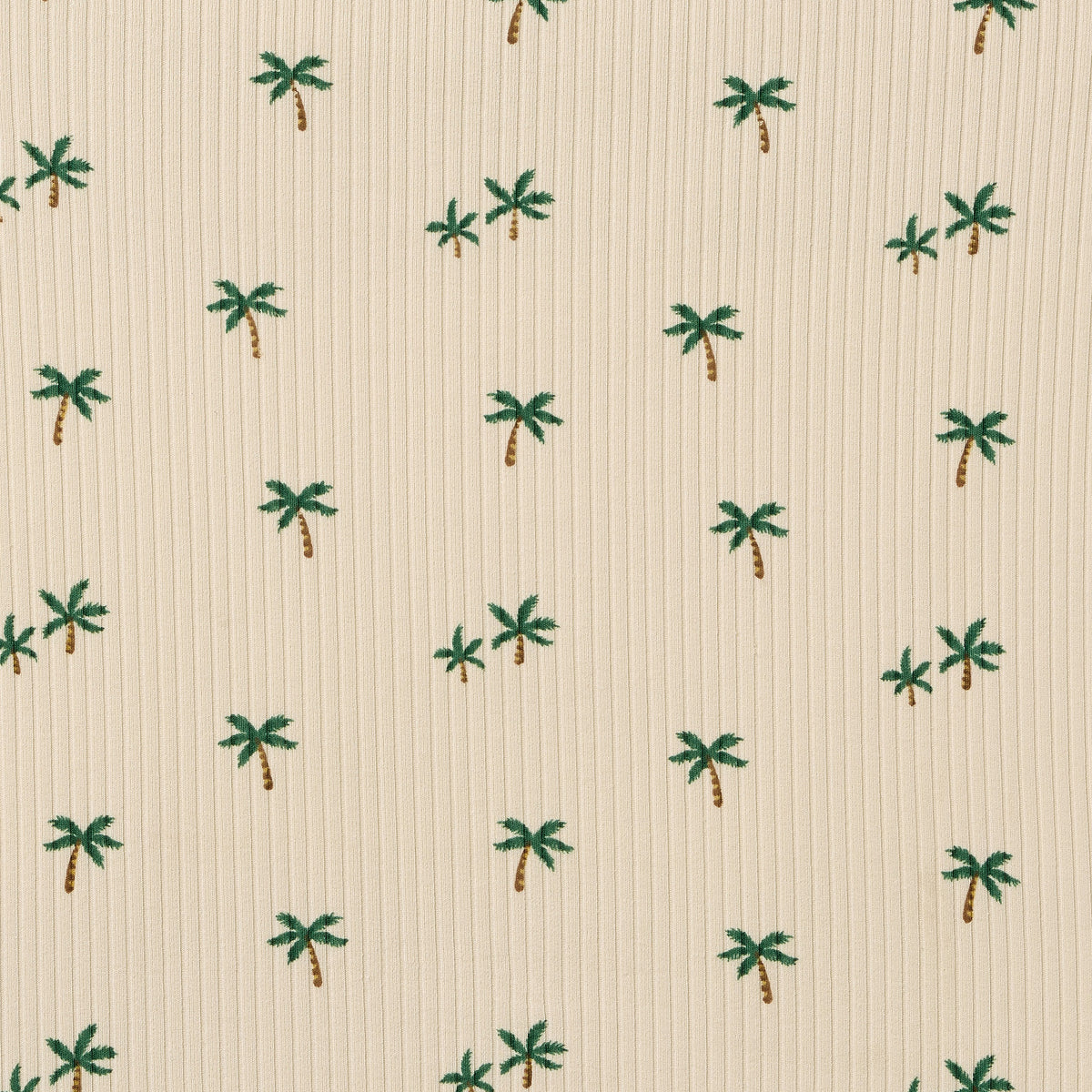 Wilson & Frenchy Organic Cot Sheet Tiny Palm