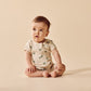 Wilson & Frenchy Organic Boyleg Zipsuit Tiny Palm