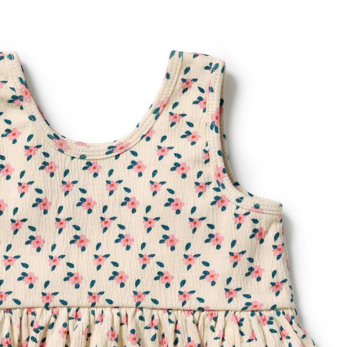 Wilson & Frenchy Organic Crinkle Ruffle Set Little Blossom