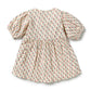 Wilson & Frenchy Organic Crinkle Button Dress Little Blossom