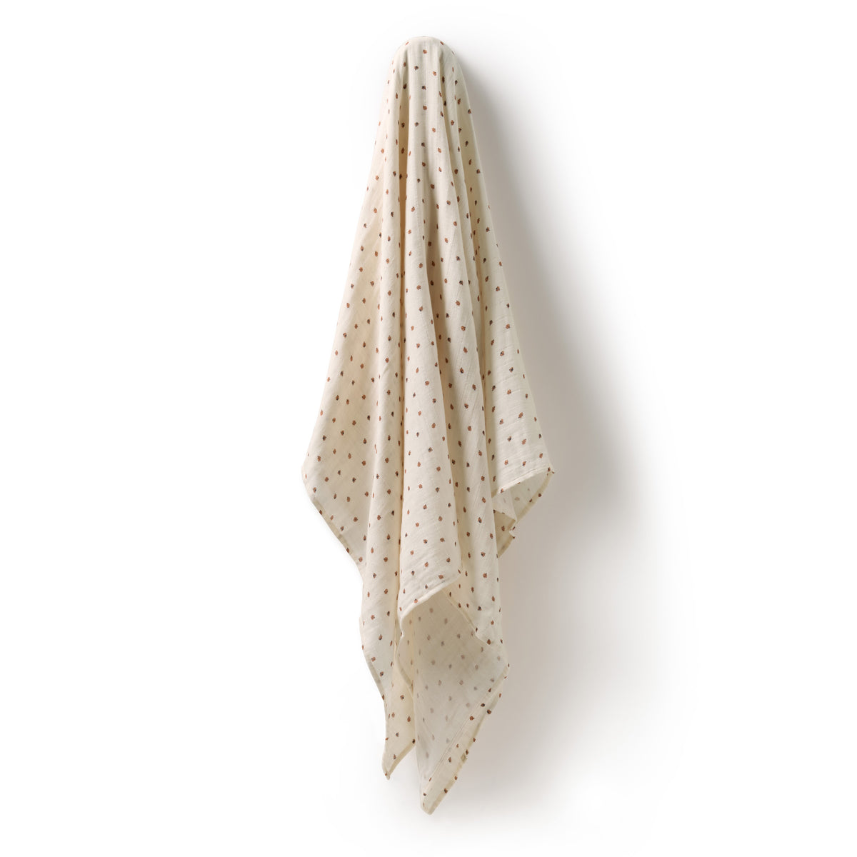 Wilson & Frenchy Organic Muslin Wrap Little Lady Bugs