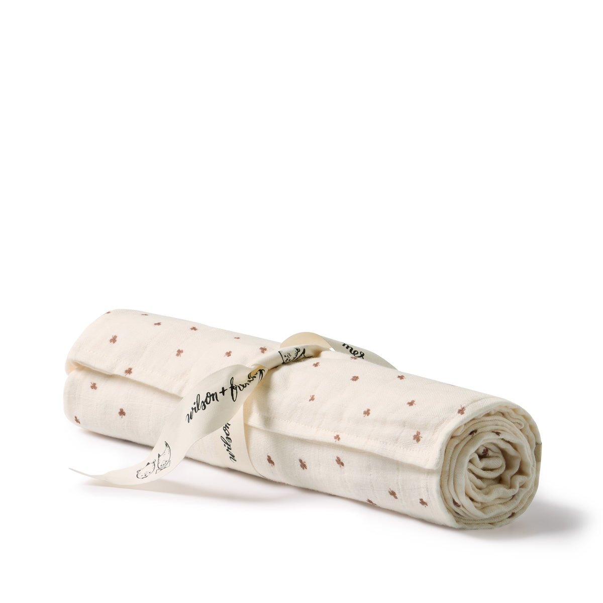 Wilson & Frenchy Organic Muslin Wrap My Lucky Charm