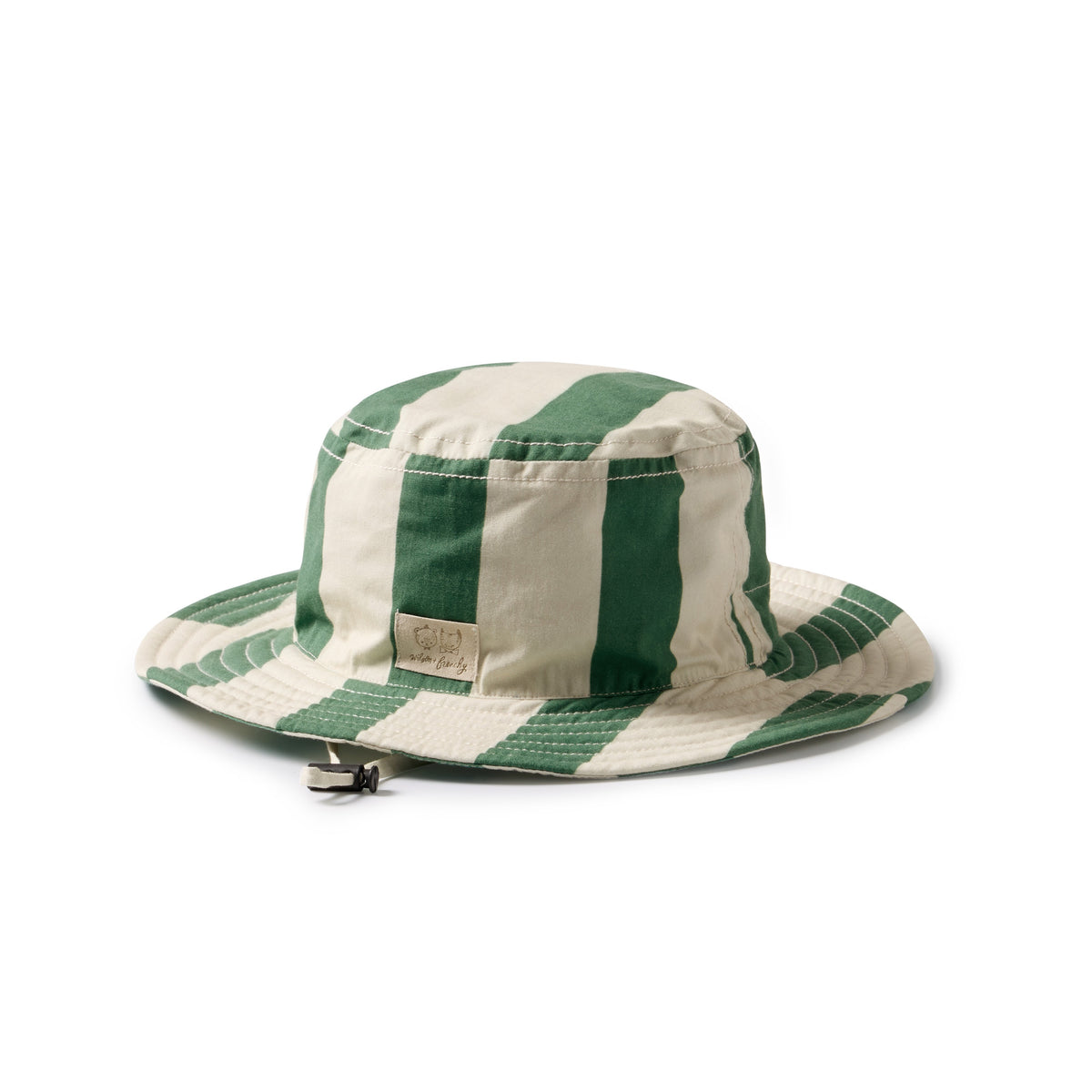 Wilson & Frenchy Organic Sun Hat Lagoon Stripe