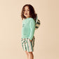 Wilson & Frenchy Organic Sun Hat Lagoon Stripe