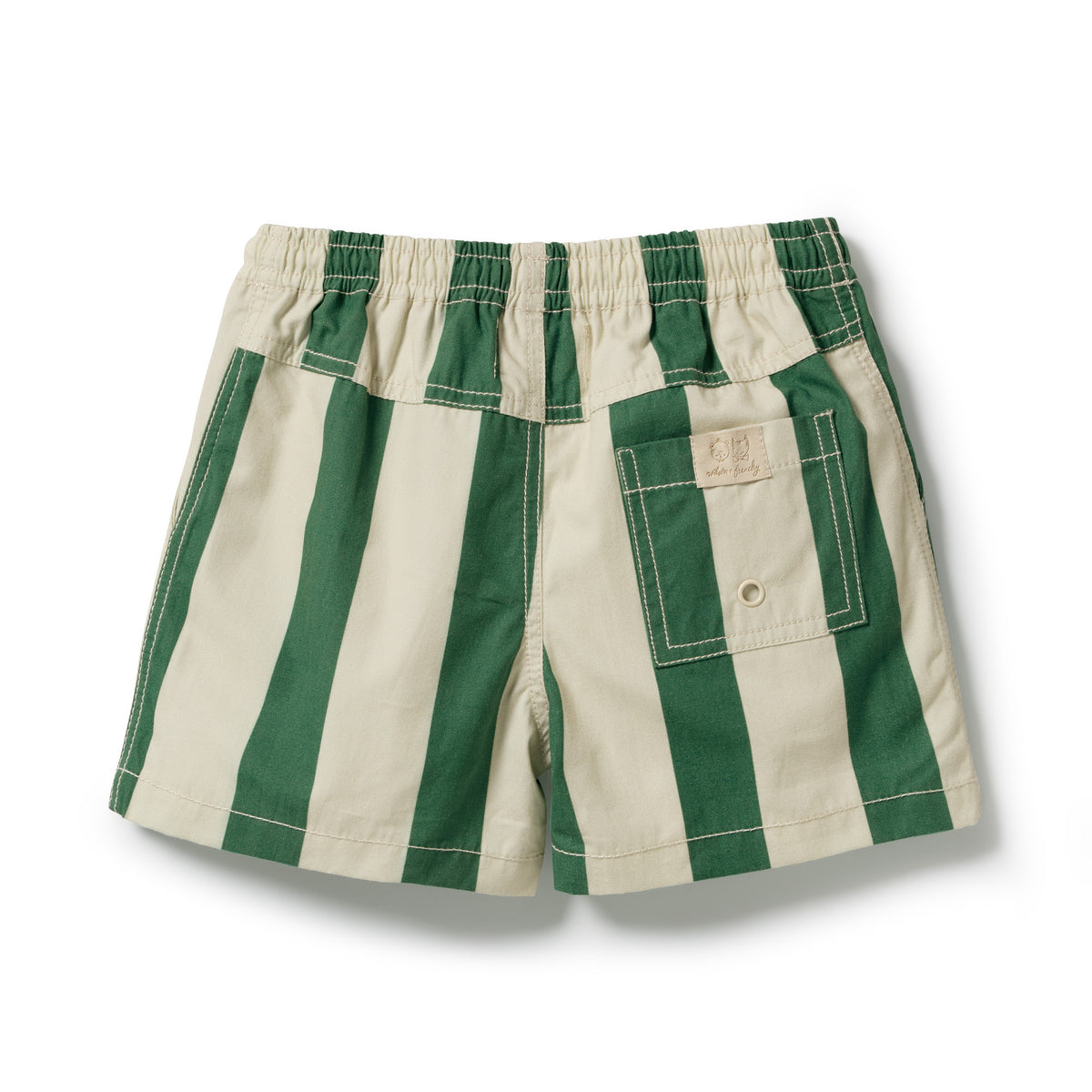 Wilson & Frenchy Swim Board Short Lagoon Stripe