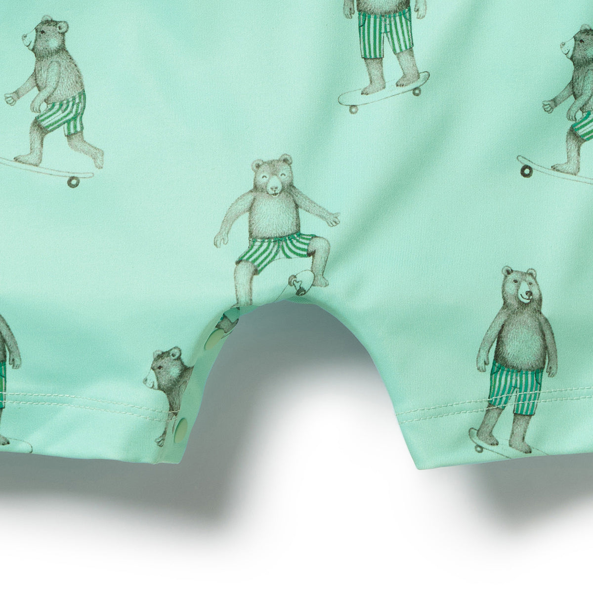 Wilson & Frenchy One Piece Boyleg Swimsuit Skater Club
