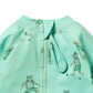 Wilson & Frenchy One Piece Boyleg Swimsuit Skater Club