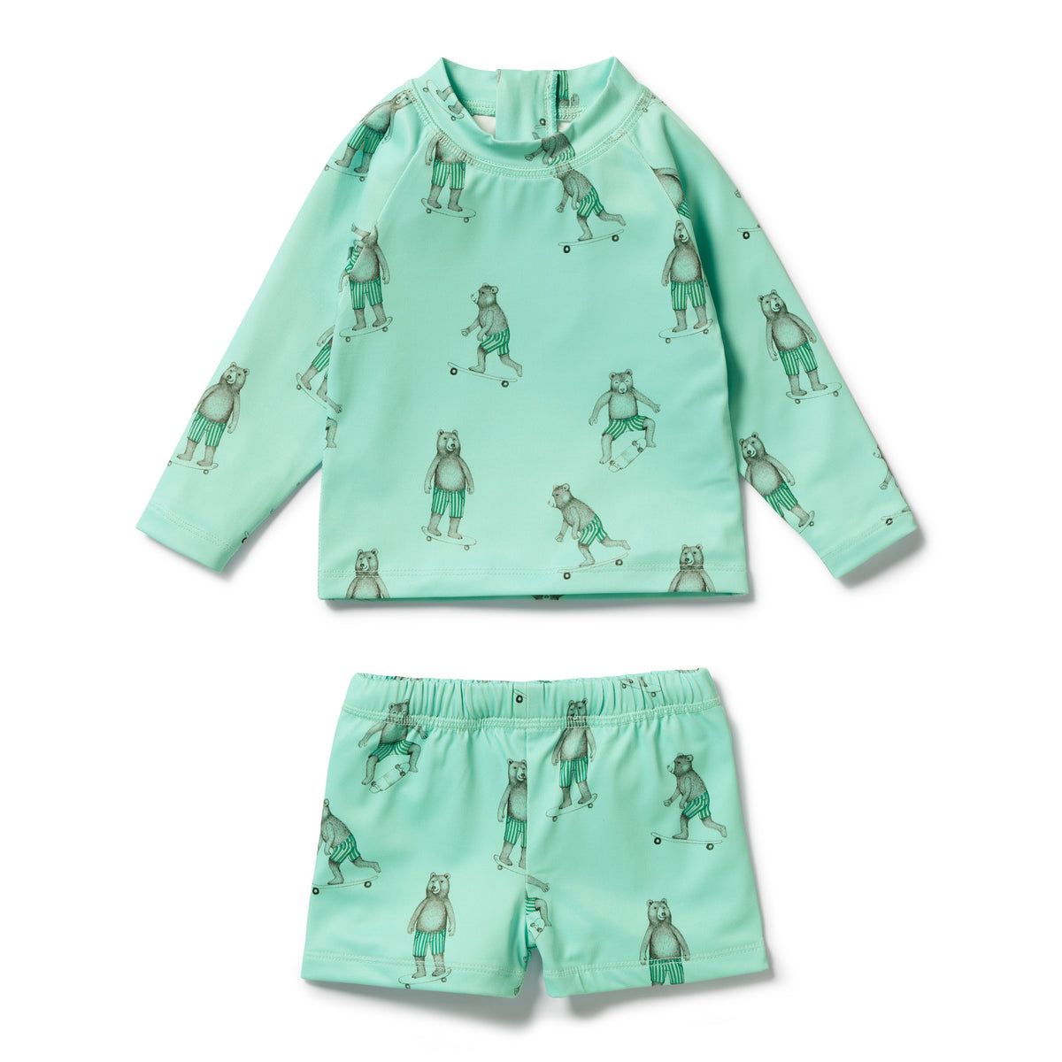 Wilson & Frenchy Rashie Swimset Skater Club