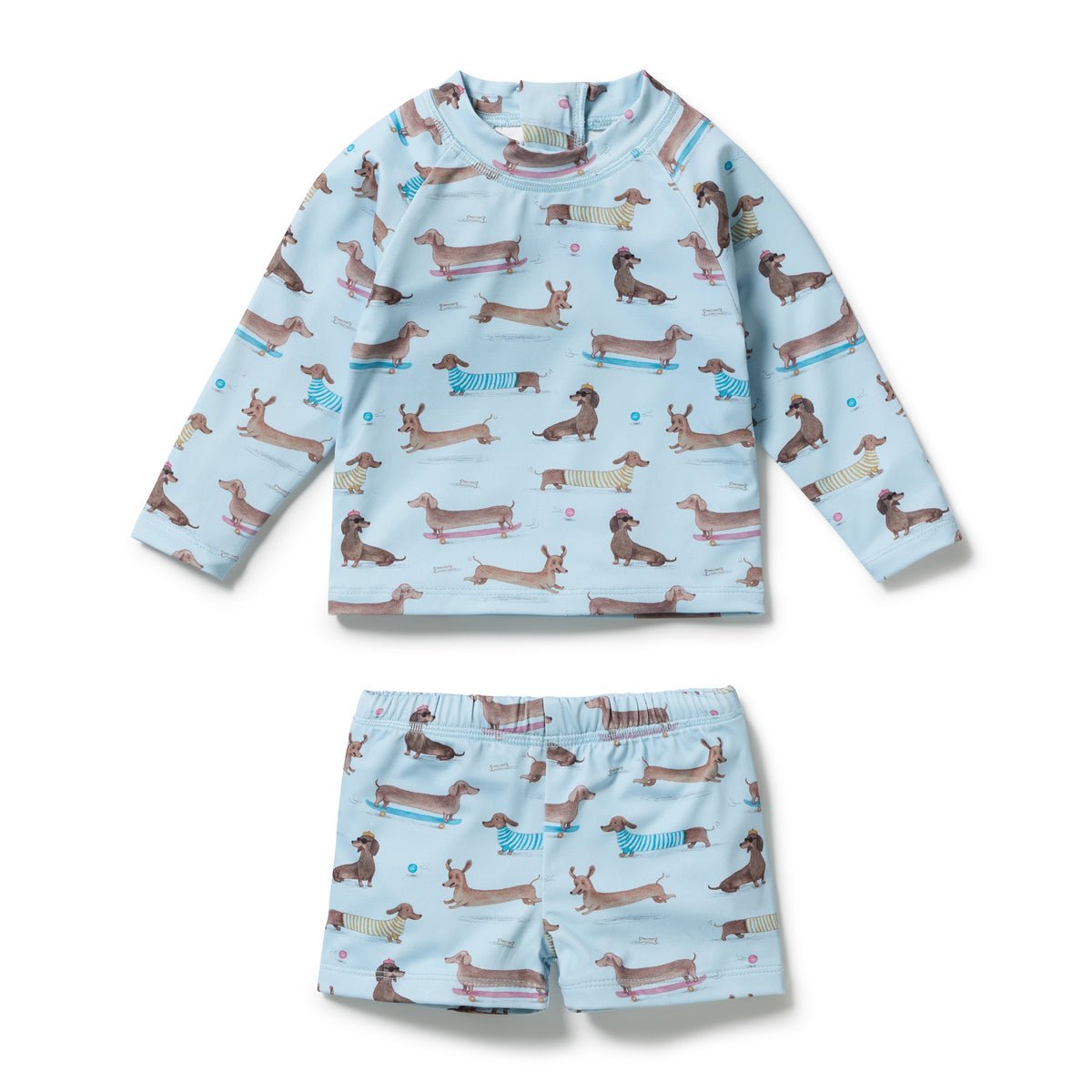 Wilson & Frenchy Rashie Swimset Dashing