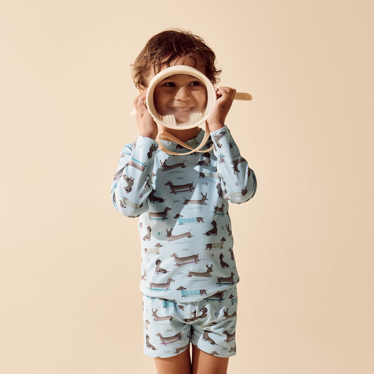 Wilson & Frenchy Rashie Swimset Dashing