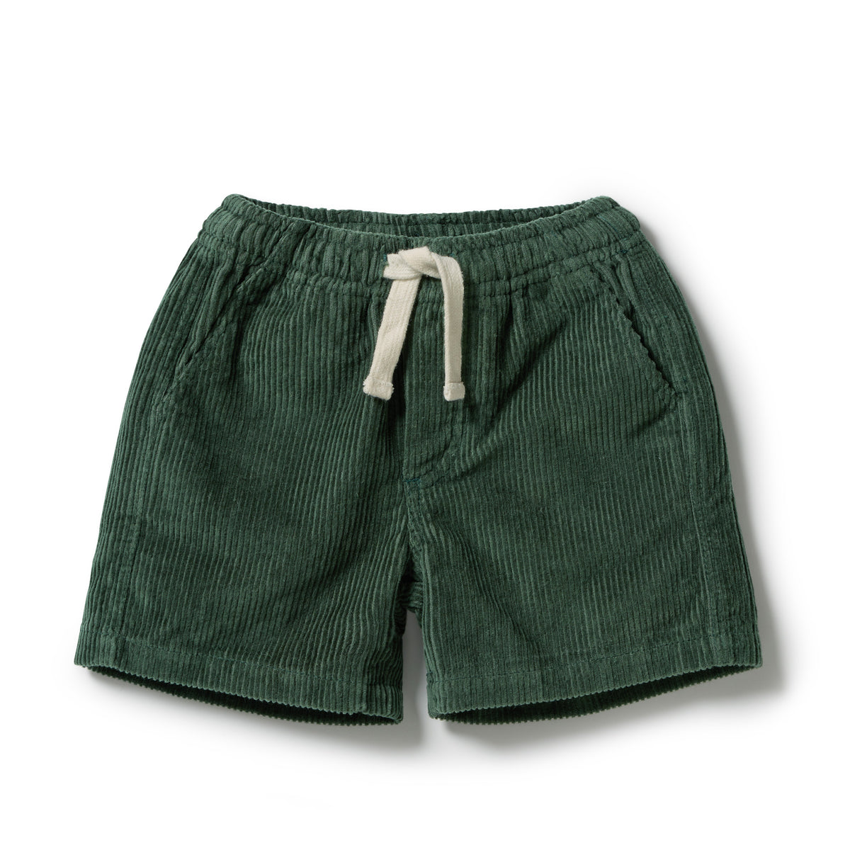 Wilson & Frenchy Organic Cord Short Moss Green