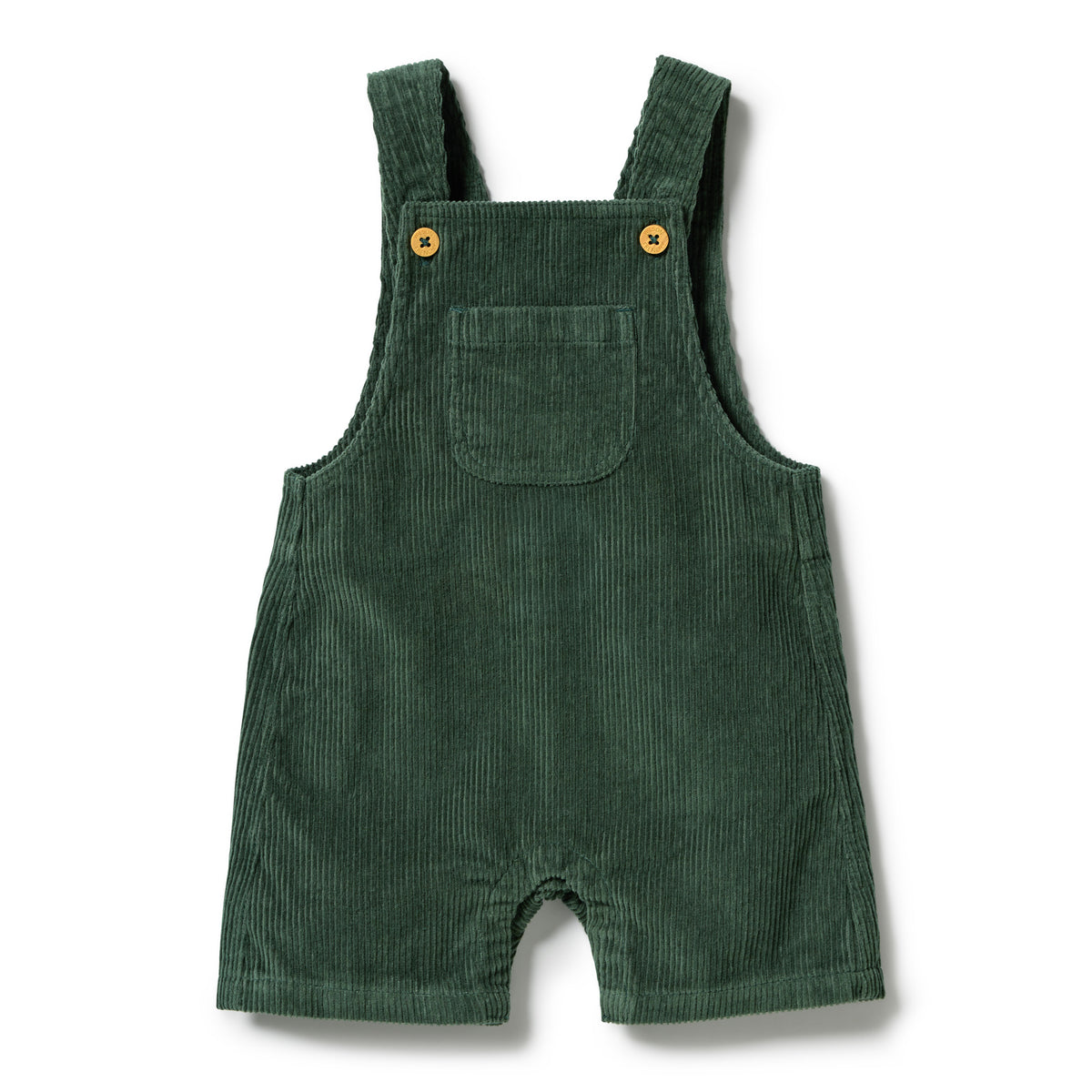 Wilson & Frenchy Organic Cord Overall Moss Green