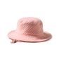 Wilson & Frenchy Organic Terry Sun Hat Petal Pink Check