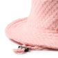 Wilson & Frenchy Organic Terry Sun Hat Petal Pink Check