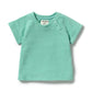 Wilson & Frenchy Organic Terry Tee Seafoam