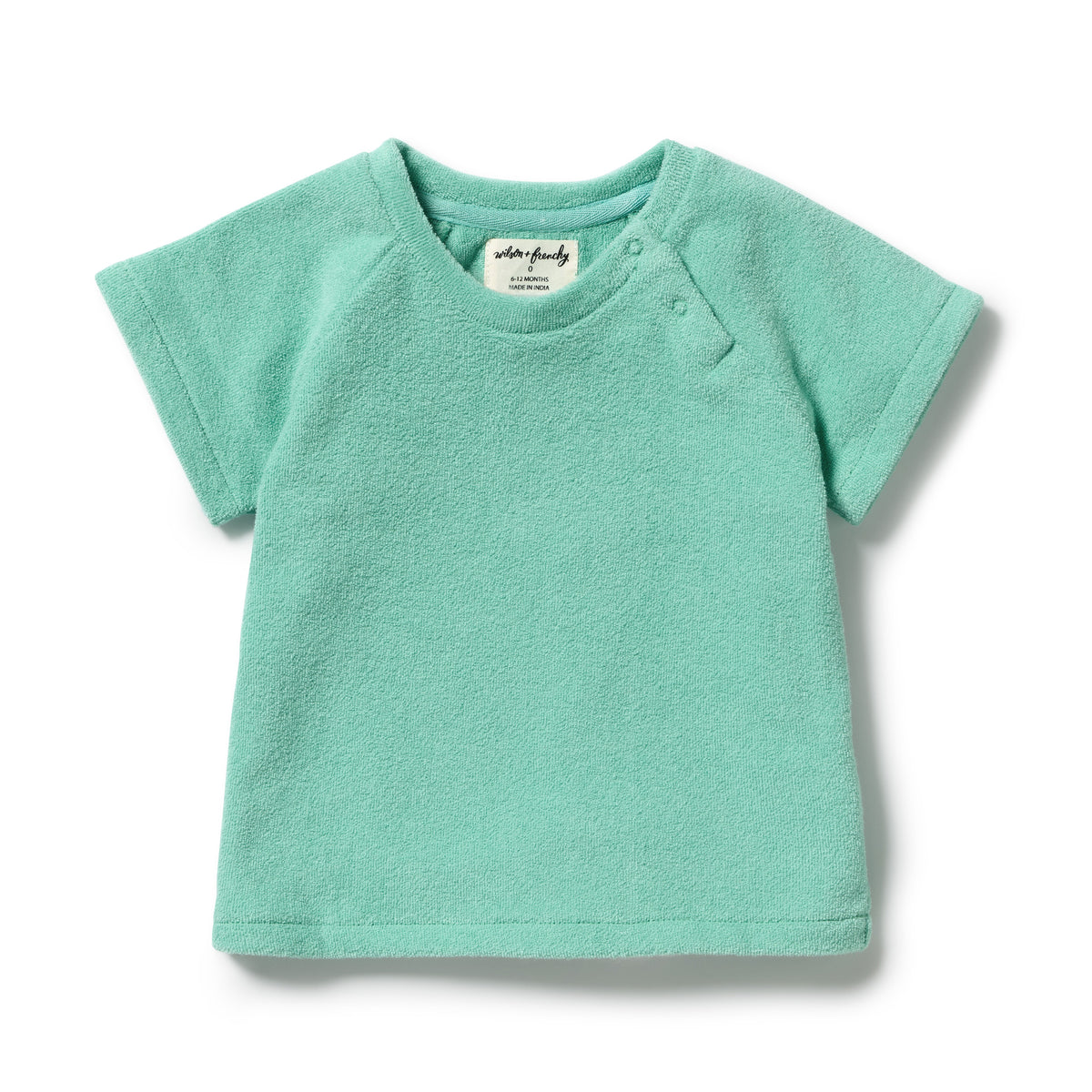 Wilson & Frenchy Organic Terry Tee Seafoam