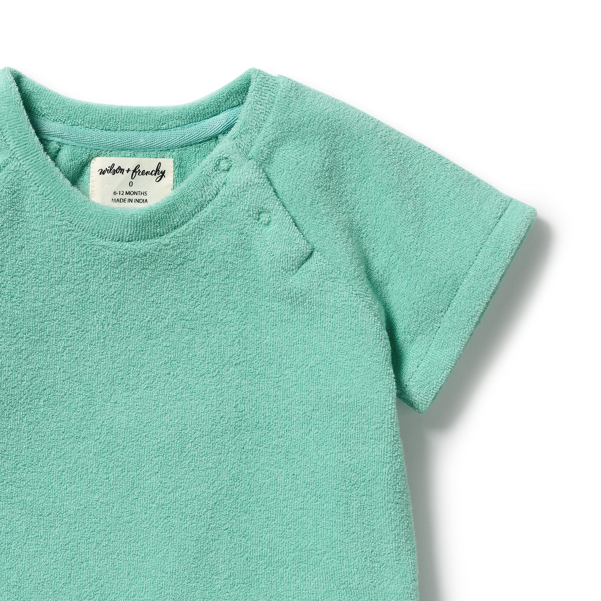 Wilson & Frenchy Organic Terry Tee Seafoam