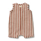 Wilson & Frenchy Organic Terry Growsuit Cherry Cola Stripe