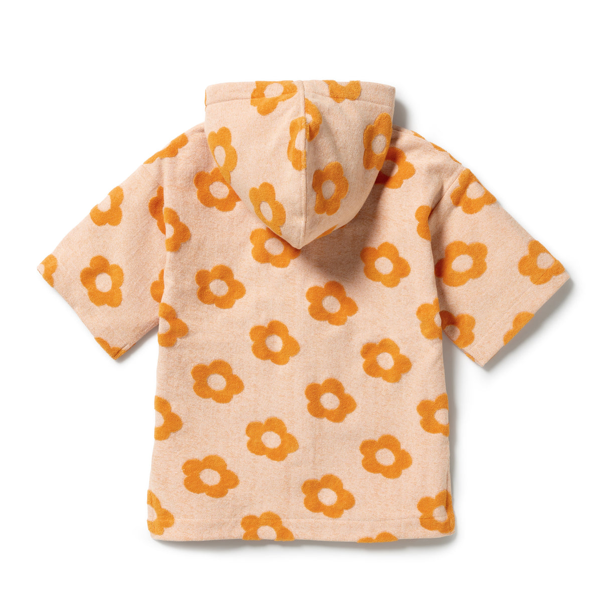 Wilson & Frenchy Organic Terry Hooded Towel Daisy Glow