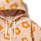 Wilson & Frenchy Organic Terry Hooded Towel Daisy Glow