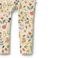 Wilson & Frenchy Organic Zipsuit with Feet Summer Garden