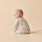 Wilson & Frenchy Organic Zipsuit with Feet Tout est Magique