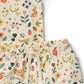 Wilson & Frenchy Organic Short Sleeved Pyjamas Summer Garden