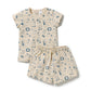 Wilson & Frenchy Organic Short Sleeved Pyjamas Tout est Magique