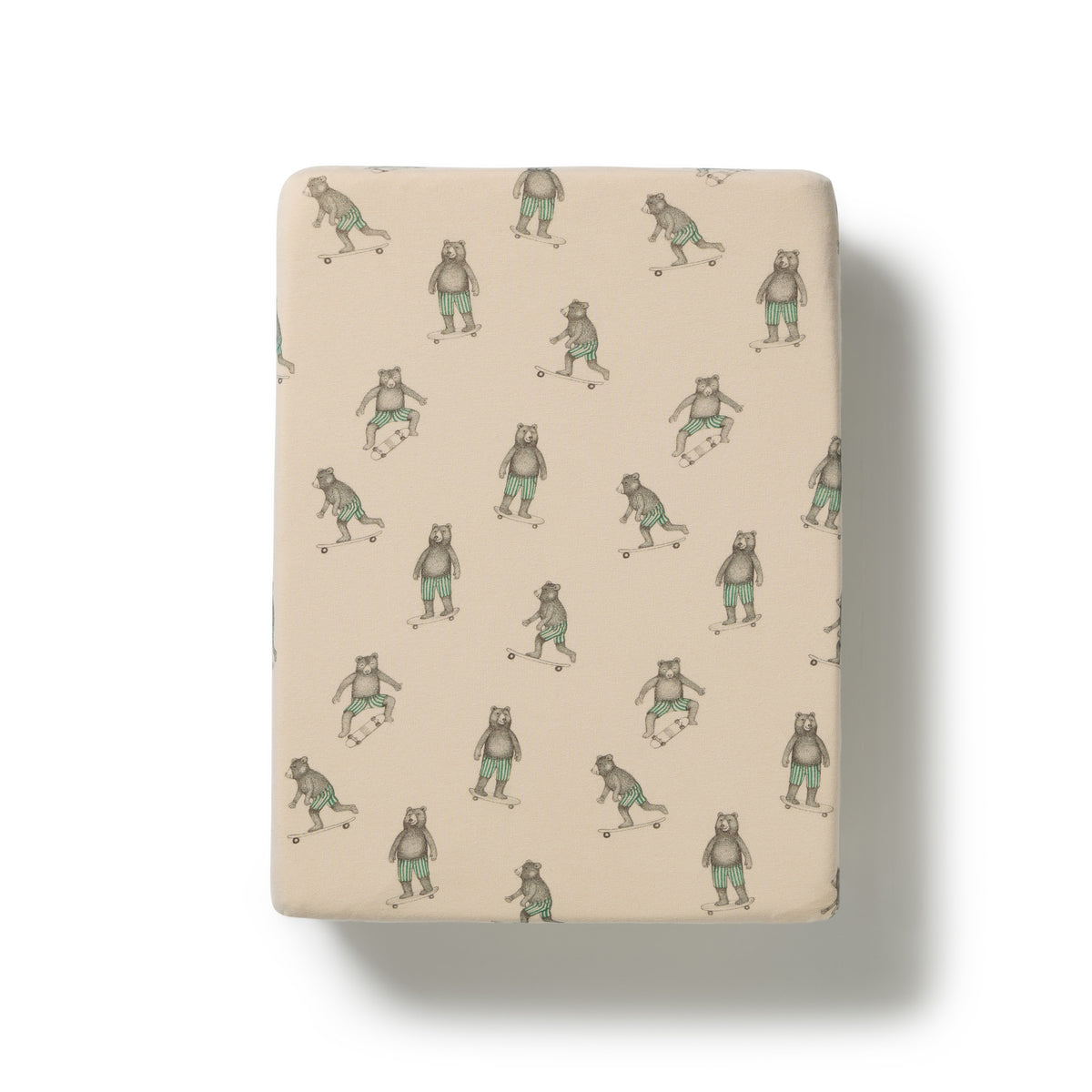 Wilson & Frenchy Organic Bassinet Sheet Skater Club