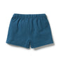 Wilson & Frenchy Organic Tie Front Short Bright Blue