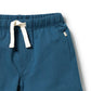 Wilson & Frenchy Organic Tie Front Short Bright Blue
