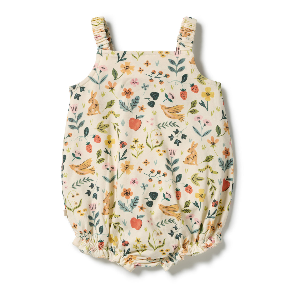 Wilson & Frenchy Organic Playsuit Summer Garden