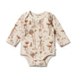 Wilson & Frenchy Organic Envelope Bodysuit Bunny Hop