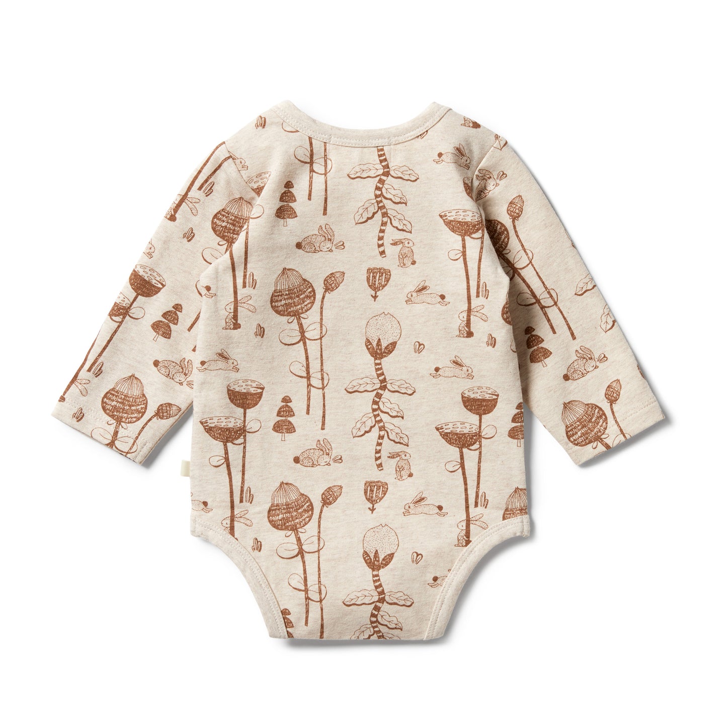 Wilson & Frenchy Organic Envelope Bodysuit Bunny Hop