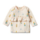 Wilson & Frenchy Organic Ruffle Top Rainbow Mountains