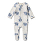 Wilson & Frenchy Organic Zipsuit with Feet Little Adventures